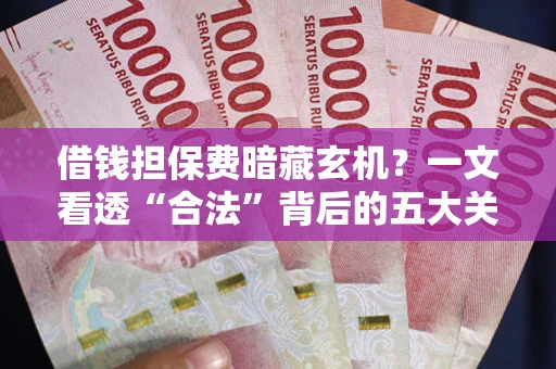 北京借钱担保费暗藏玄机？一文看透“合法”背后的五大关键陷阱