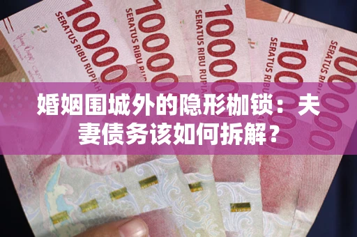 北京婚姻围城外的隐形枷锁：夫妻债务该如何拆解？